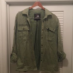 Young & Reckless army jacket